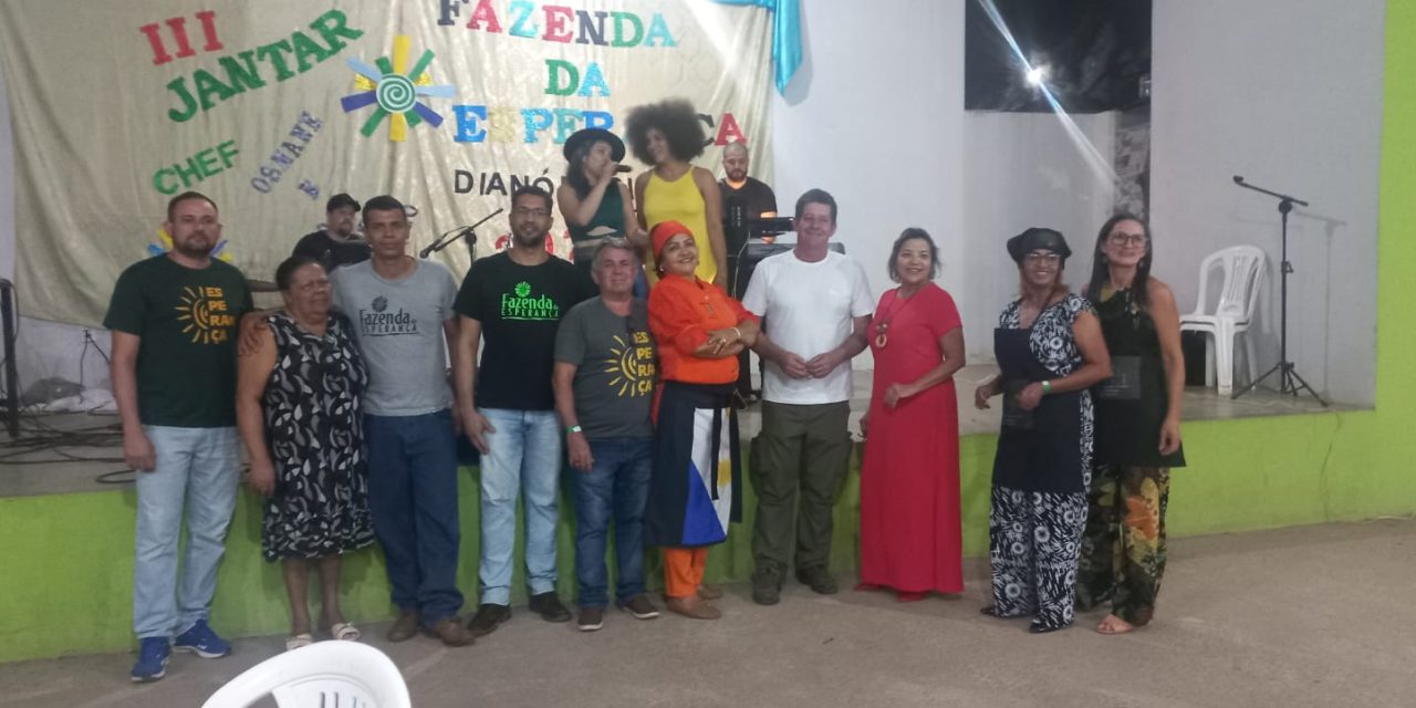 Jantar beneficente arrecada fundos para a Fazenda da Esperança em Dianópolis (TO)