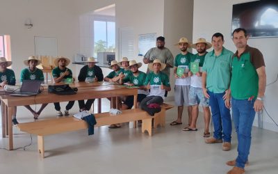 Acolhidos da Fazenda da Esperança em Campo Verde (MT) concluem formação promovida pelo Senar