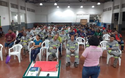 GEV de Manaus (AM) faz conscientização na Semana Interna de Prevenção do Trabalho em mineradora