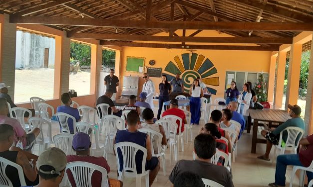 Secretário municipal de Saúde e equipe visitam a Fazenda da Esperança em Alhandra (PB)