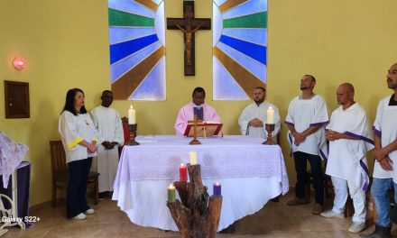 Visita dos familiares marcam o domingo na Fazenda em Guarará (MG)