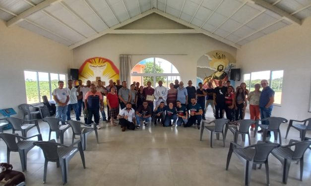 Visita dos familiares marca o fim de semana na Fazenda da Esperança em Campo Verde