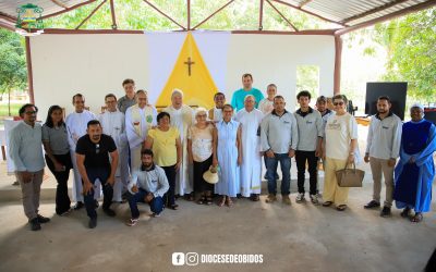 Em Óbidos (PA), Frei Hans Stapel e Nelson Giovanelli inauguram novas casas na Fazenda da Esperança Santa Clara