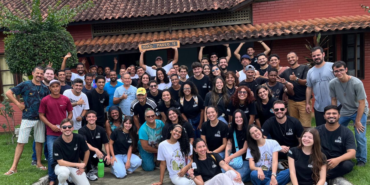 Fazenda de Serra (ES) realiza retiro com jovens da Paróquia São Francisco, de Laranjeiras