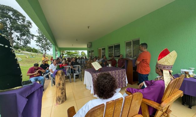 Missa e visita marcam a celebração de Natal na Fazenda da Esperança em Aurilândia (GO)