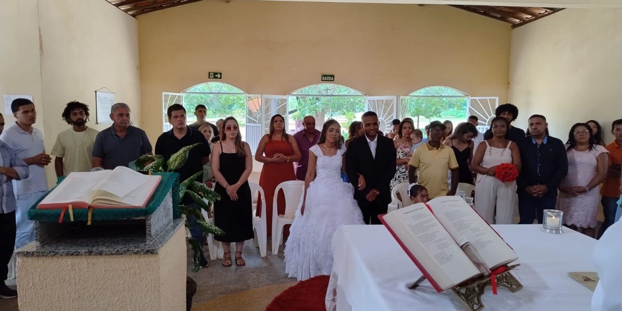 Em Oeiras (PI), Fazenda da Esperança realiza cerimônia de casamento e entrega de certificado de recuperação