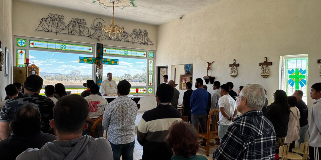 Encontro marca o fim de semana na Fazenda da Esperança em Aguascalientes