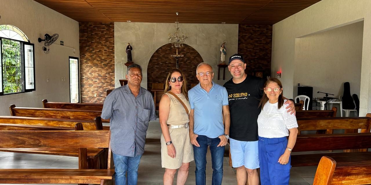 Fazenda da Esperança Padre Ibiapina recebe visita do deputado Branco Mendes