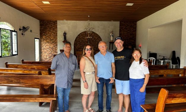 Fazenda da Esperança Padre Ibiapina recebe visita do deputado Branco Mendes