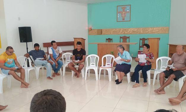 Recuperandos em Iracema (RR) se preparam para receber os sacramentos