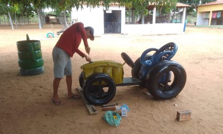 A arte da reciclagem transforma a Fazenda da Esperança em Itainópolis (PI)