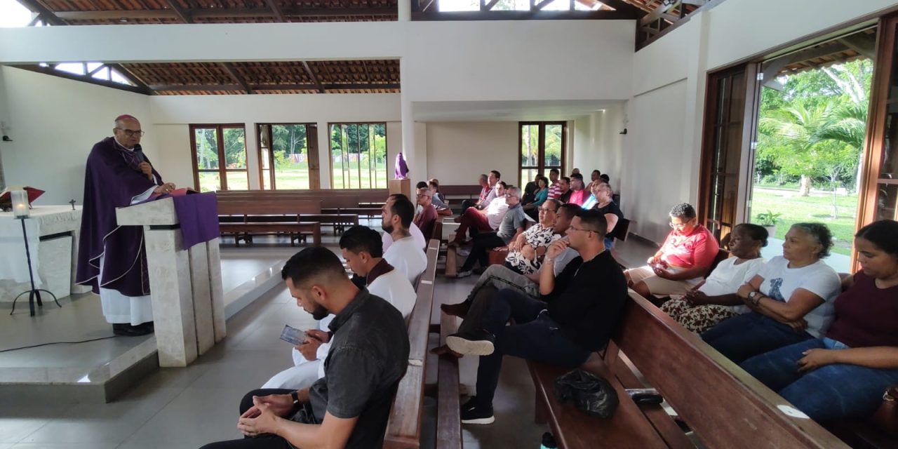 Retiro espiritual fortalece a fé dos acolhidos da Fazenda da Esperança