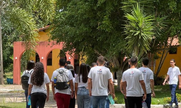 Alunos do Senac visitam a Fazenda da Esperança e conhecem histórias de superação