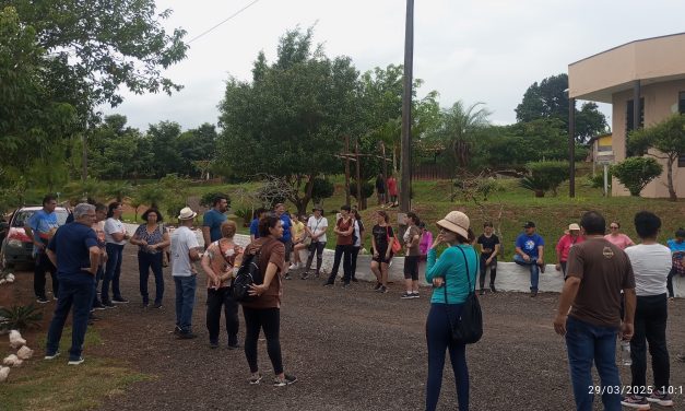 Fazenda da Esperança em Campo Mourão acolhe grupo de peregrinos