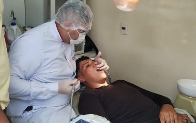 Equipe de saúde realiza atendimento na Fazenda da Esperança
