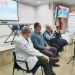 Fundadores da Fazenda participam de coletiva de imprensa sobre atual situação do Hospital Frei Galvão