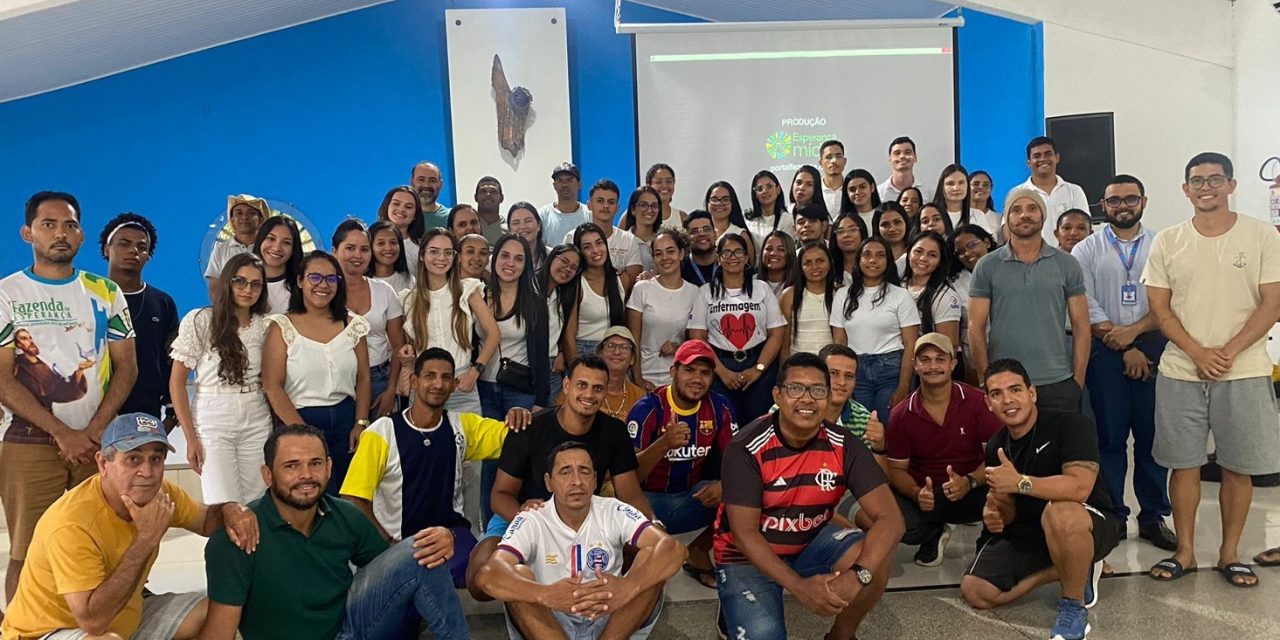 Turma de Enfermagem promove formação na Fazenda São Miguel