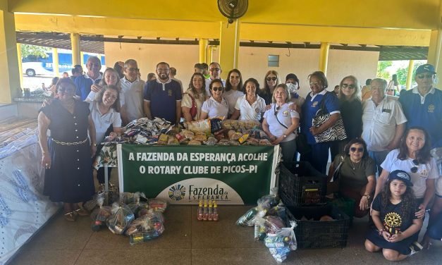 Rotary Club de Picos visita Fazenda de Itainópolis