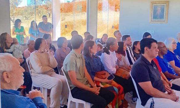Fazenda masculina de Brasília (DF) realiza primeira visita das famílias com missa celebrada por Dom Fernando José Antônio