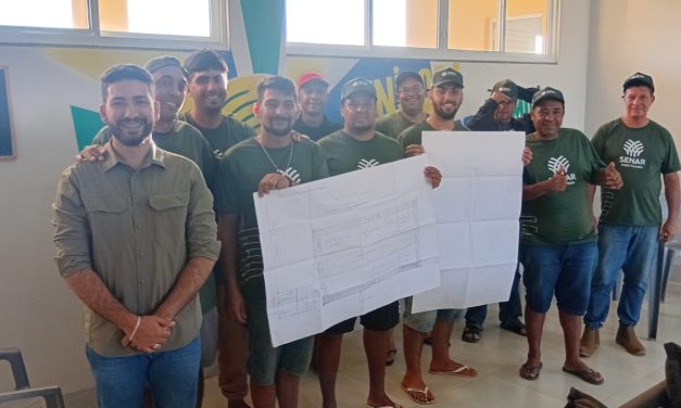SENAR inicia série de cursos na Fazenda da Esperança em Campo Verde