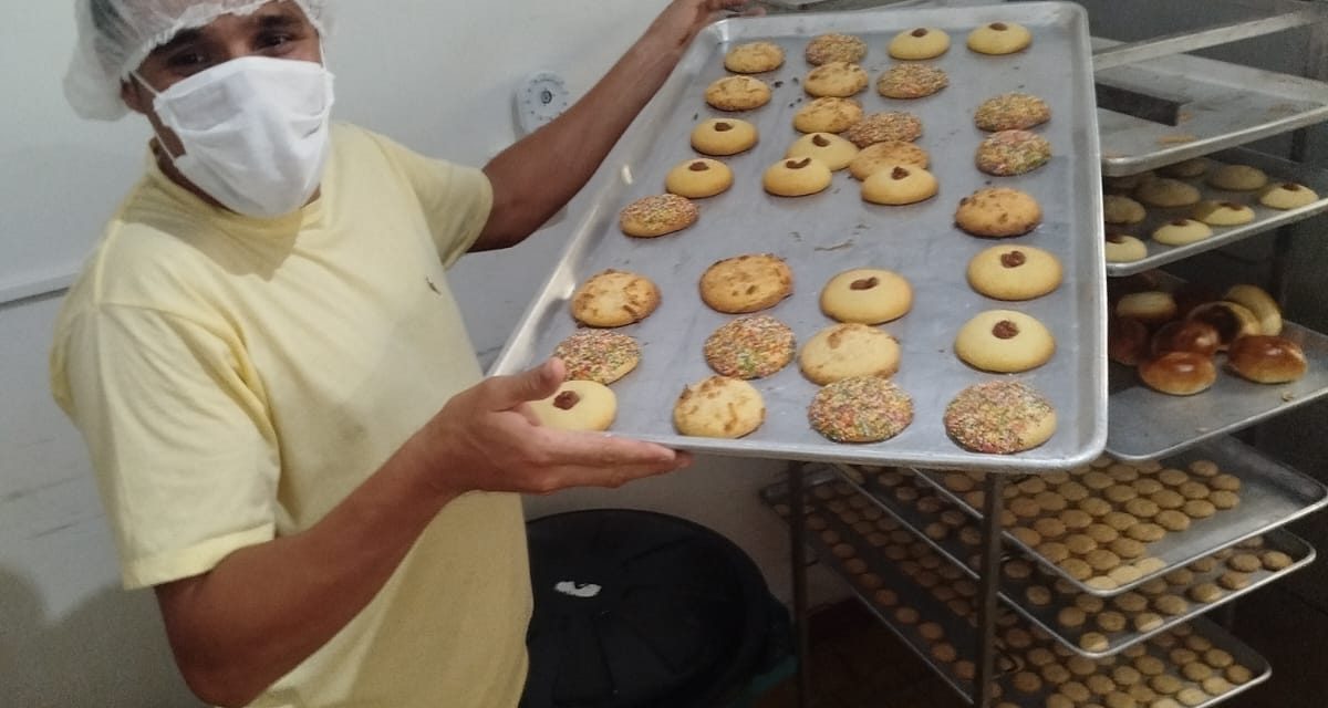 Curso de panificação dá um novo sabor à vida na Fazenda da Colômbia