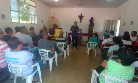 Vida em Comunidade realiza encontro na Fazenda da Esperança em Várzea da Palma