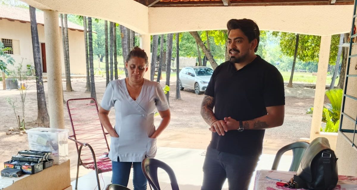 Acolhidos da Fazenda em Mozarlânida recebem orientações sobre cuidados com a saúde