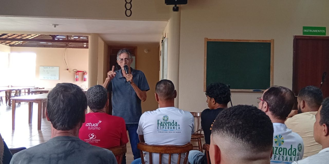 Apóstolos da Esperança realizam missão na Fazenda em Serra