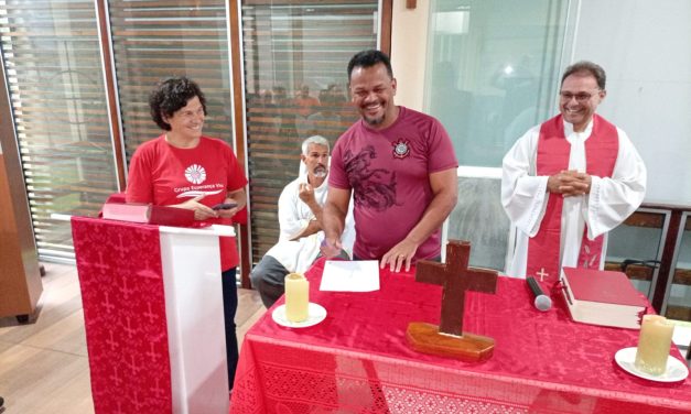 Encontro dos membros da Família da Esperança em Serra