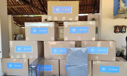 Fazenda da Esperança Bom Jesus dos Passos recebe doação de computadores do STJ