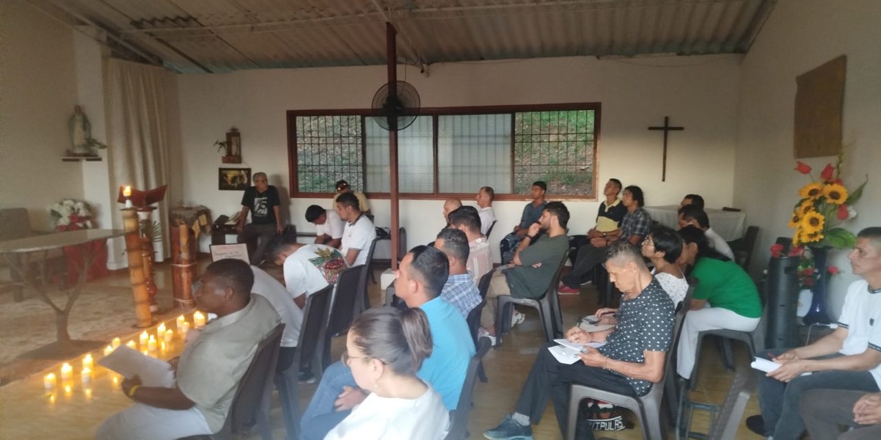 Fazenda e GEV participam de retiro com o tema: “Trigo e Joio- O campo do meu coração”
