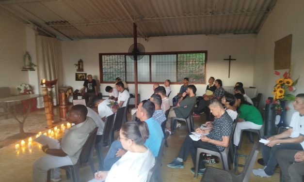 Fazenda e GEV participam de retiro com o tema: “Trigo e Joio- O campo do meu coração”