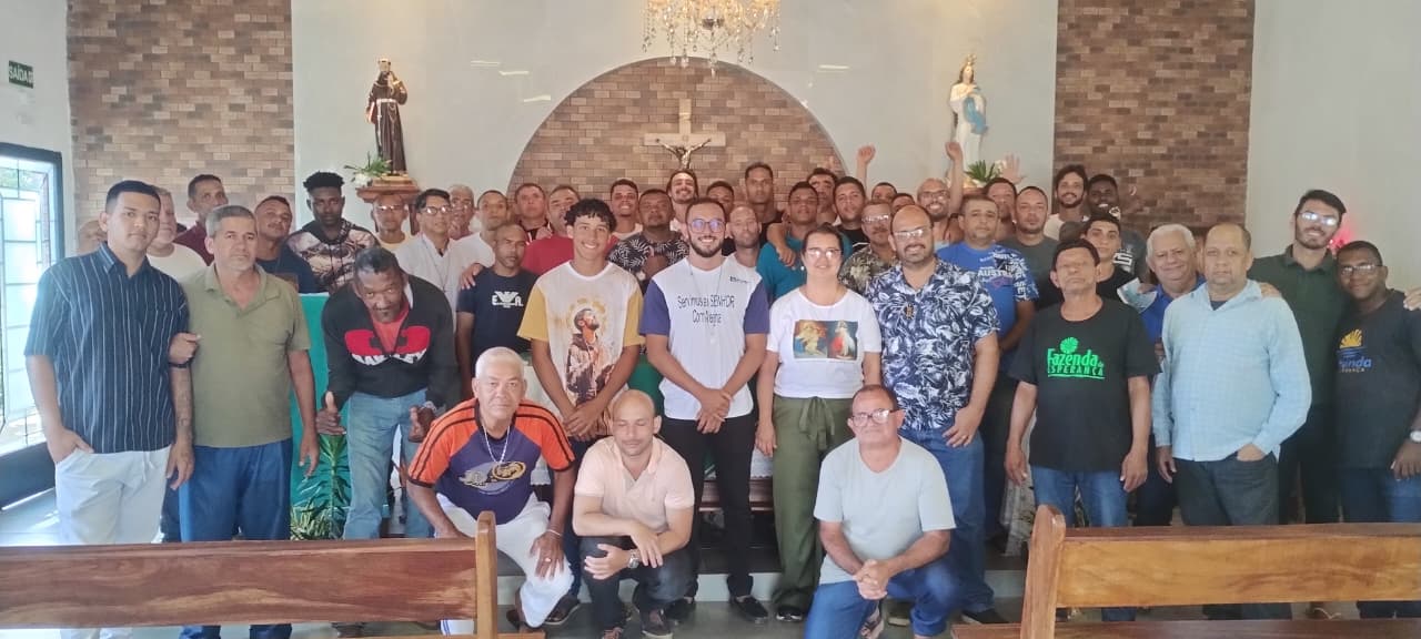 Fazenda da Esperança em Alhandra recebe missionários da Obra de Maria