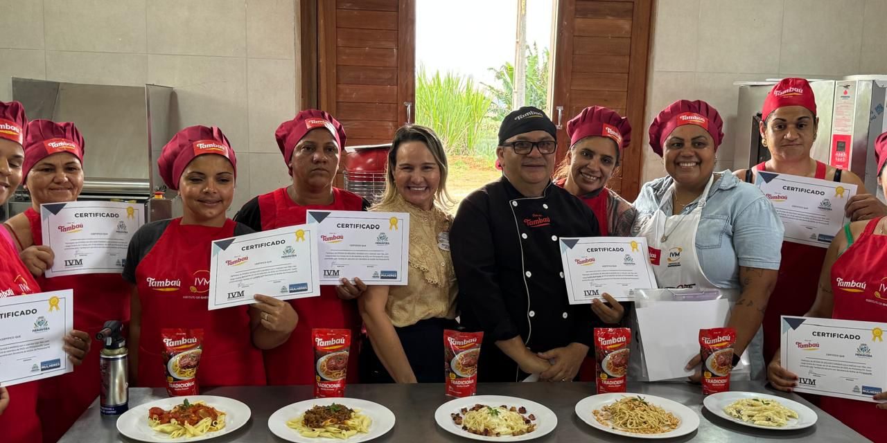 Sabores que transformam, oficina de molhos e massas na Fazenda em Primavera