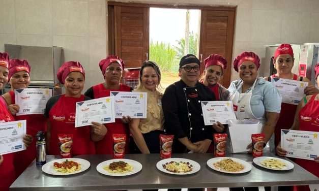 Sabores que transformam, oficina de molhos e massas na Fazenda em Primavera