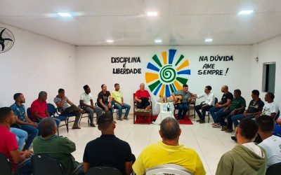 Visita dos fundadores alegra a Fazenda da Esperança Nossa Senhora do Amparo