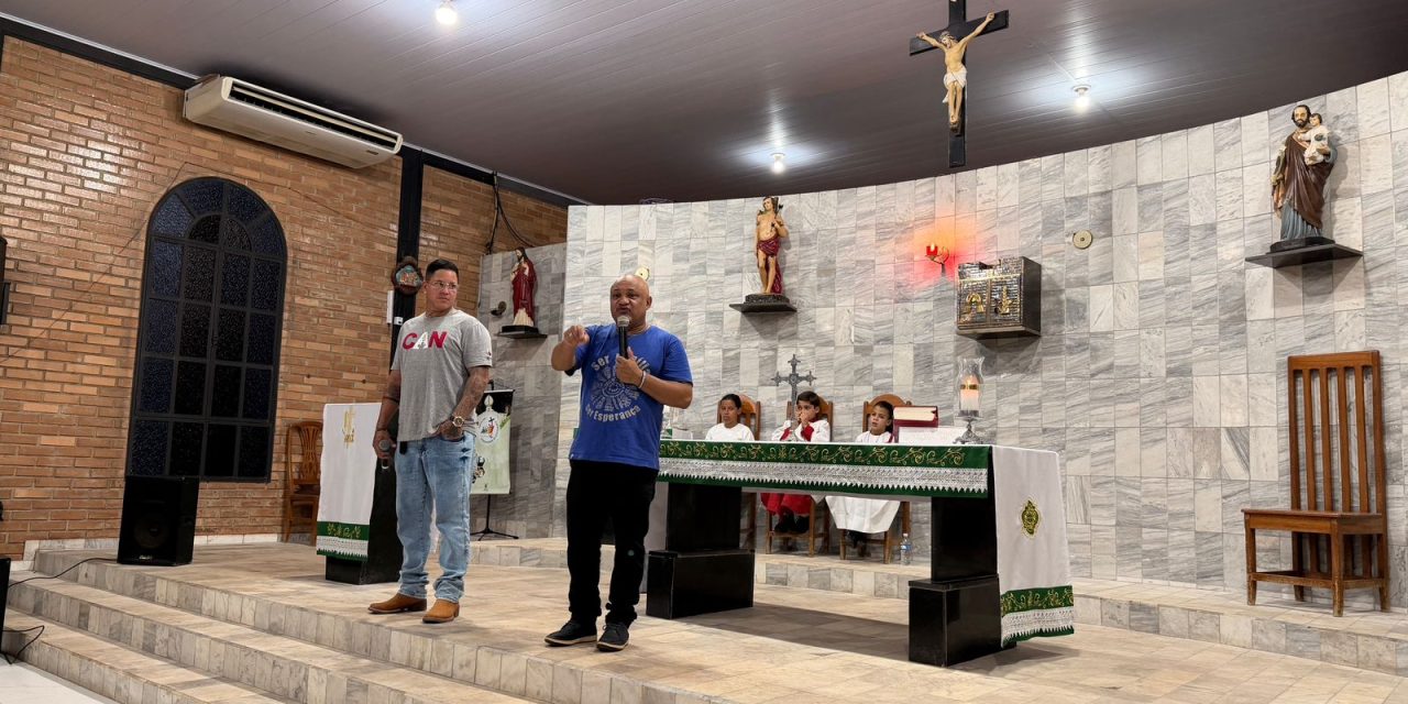 Fazenda da Esperança São Sebastião visita vilarejos em Matrinchã