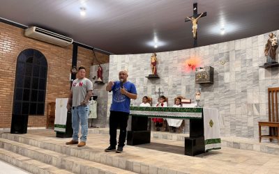 Fazenda da Esperança São Sebastião visita vilarejos em Matrinchã