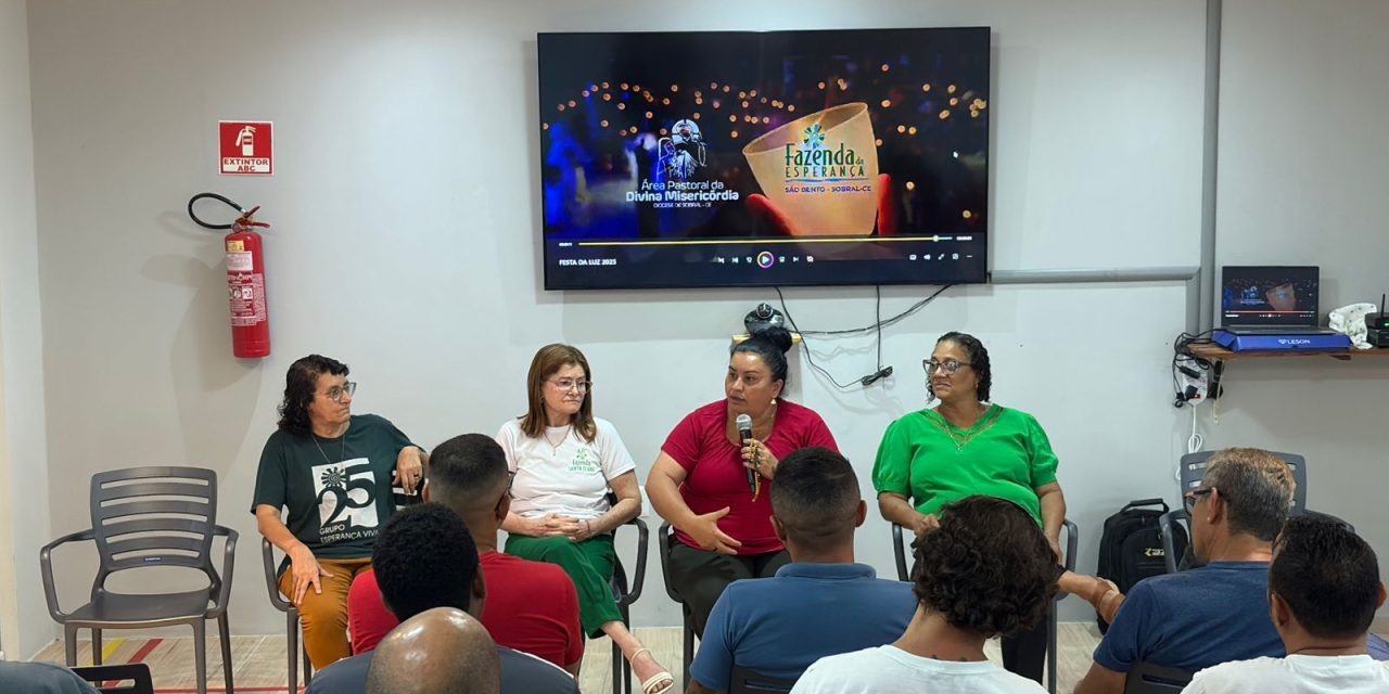 Presidência da Família da Esperança visita Fazenda em Sobral