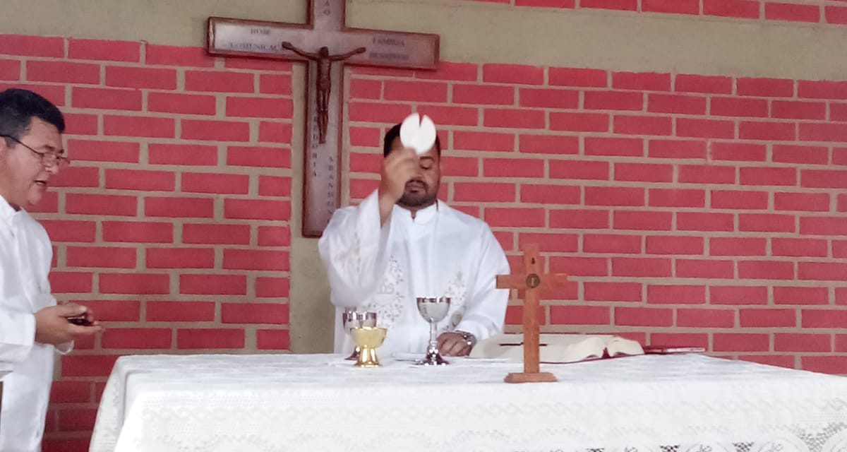 Santa Missa marca momento especial na Fazenda em Berizal