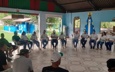 Colaboradores do Sicredi visitam a Fazenda da Esperança em Alta Floresta