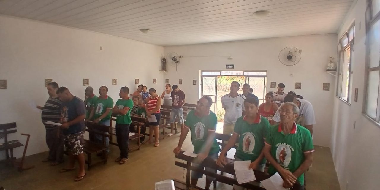Visita dos familiares na Fazenda em Várzea da Palma
