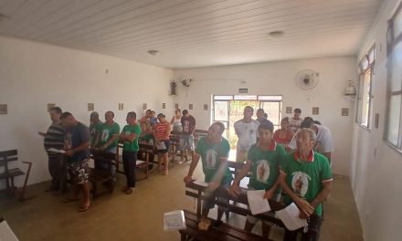 Visita dos familiares na Fazenda em Várzea da Palma