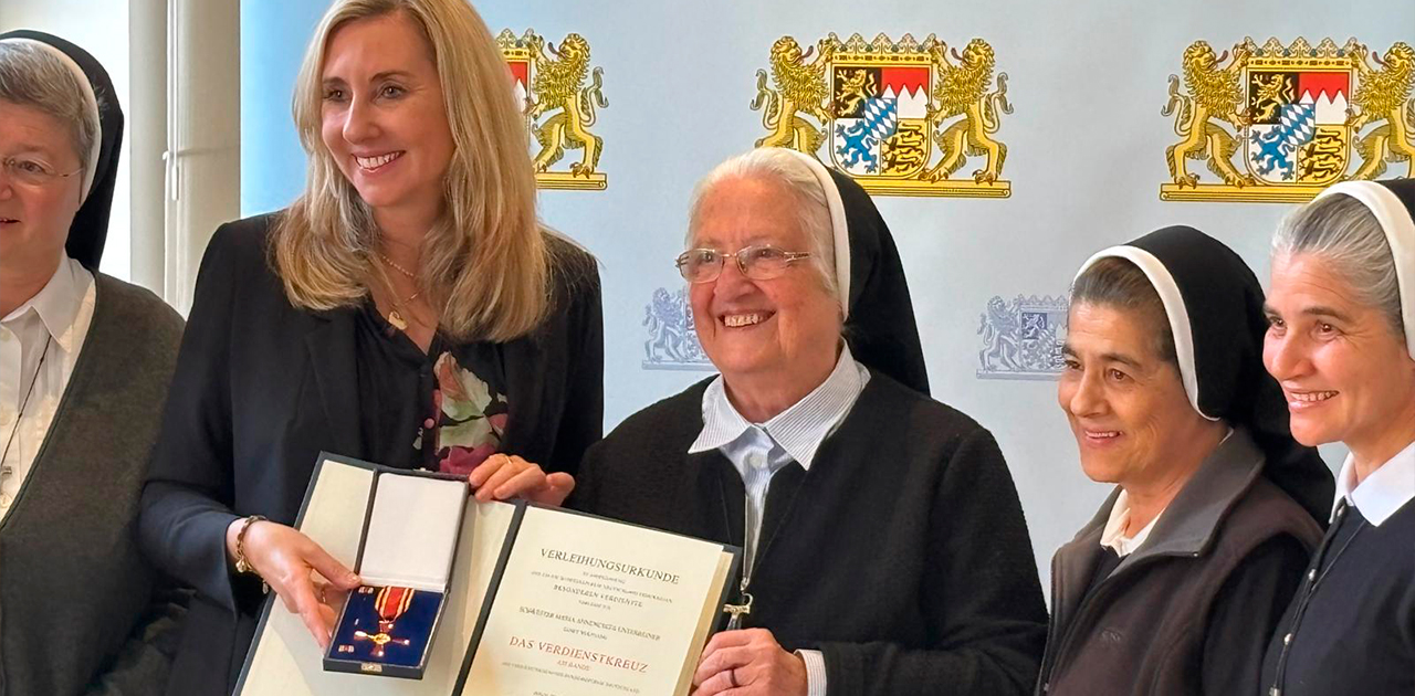 Irmã Annunciata recebe homenagem na Alemanha e recorda sua trajetória na Fazenda da Esperança