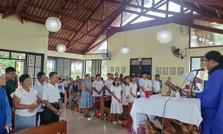 Masbate em festa, Fazenda e Semente do Verbo celebram o batismo na comunidade