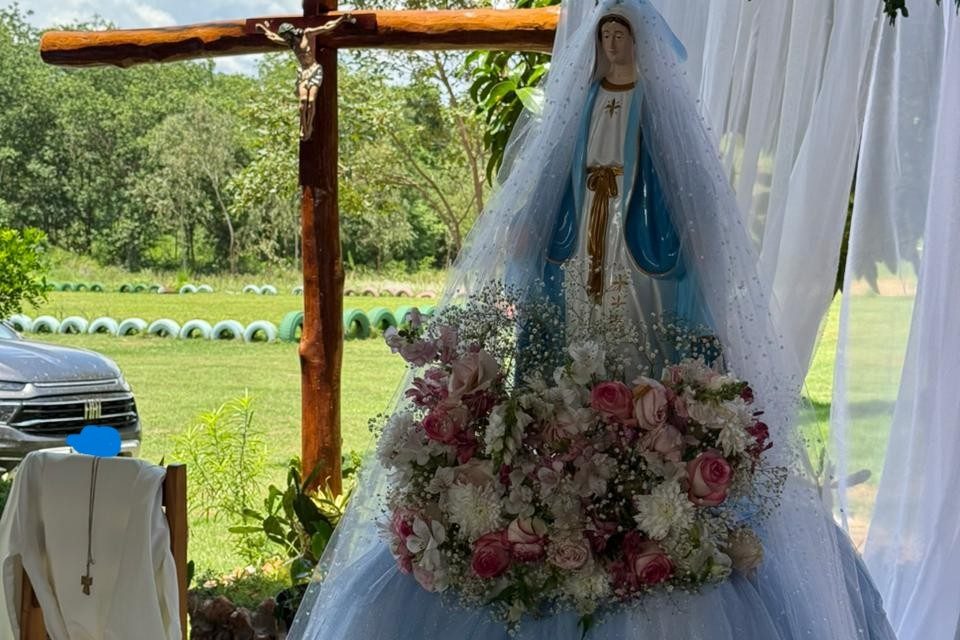 Festa de Nossa Senhora das Graças na Fazenda em Poconé