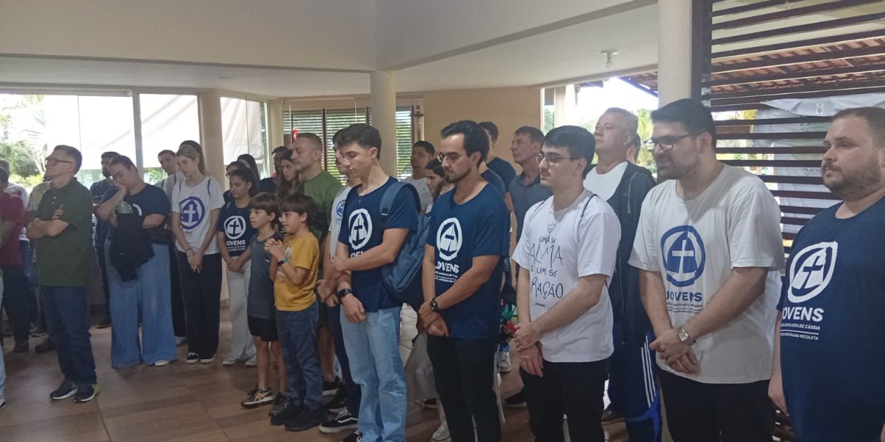 Juventude Agostiniana Recoleta vive encontro na Fazenda de Serra