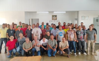 Membros da Família da Esperança visitam a Fazenda Nossa Senhora de Guadalupe