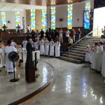 Seminaristas da Diocese de Sobral peregrinam na Fazenda São Bento em Sobral