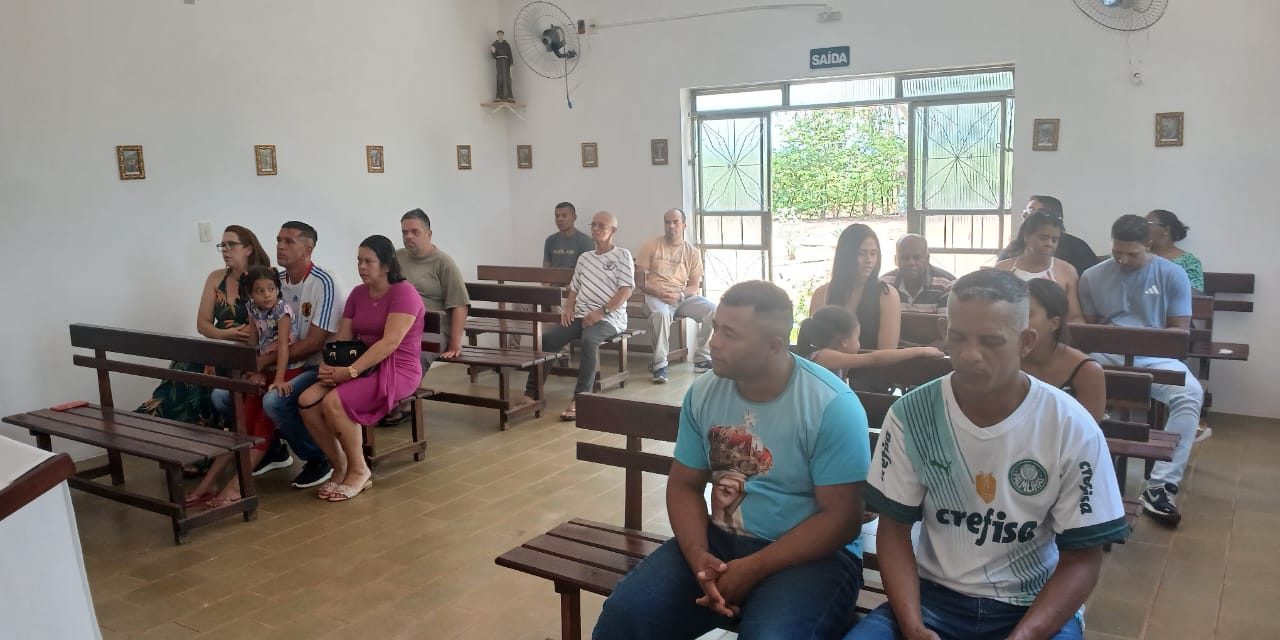 Confraternização de Natal na Fazenda da Esperança de Várzea da Palma